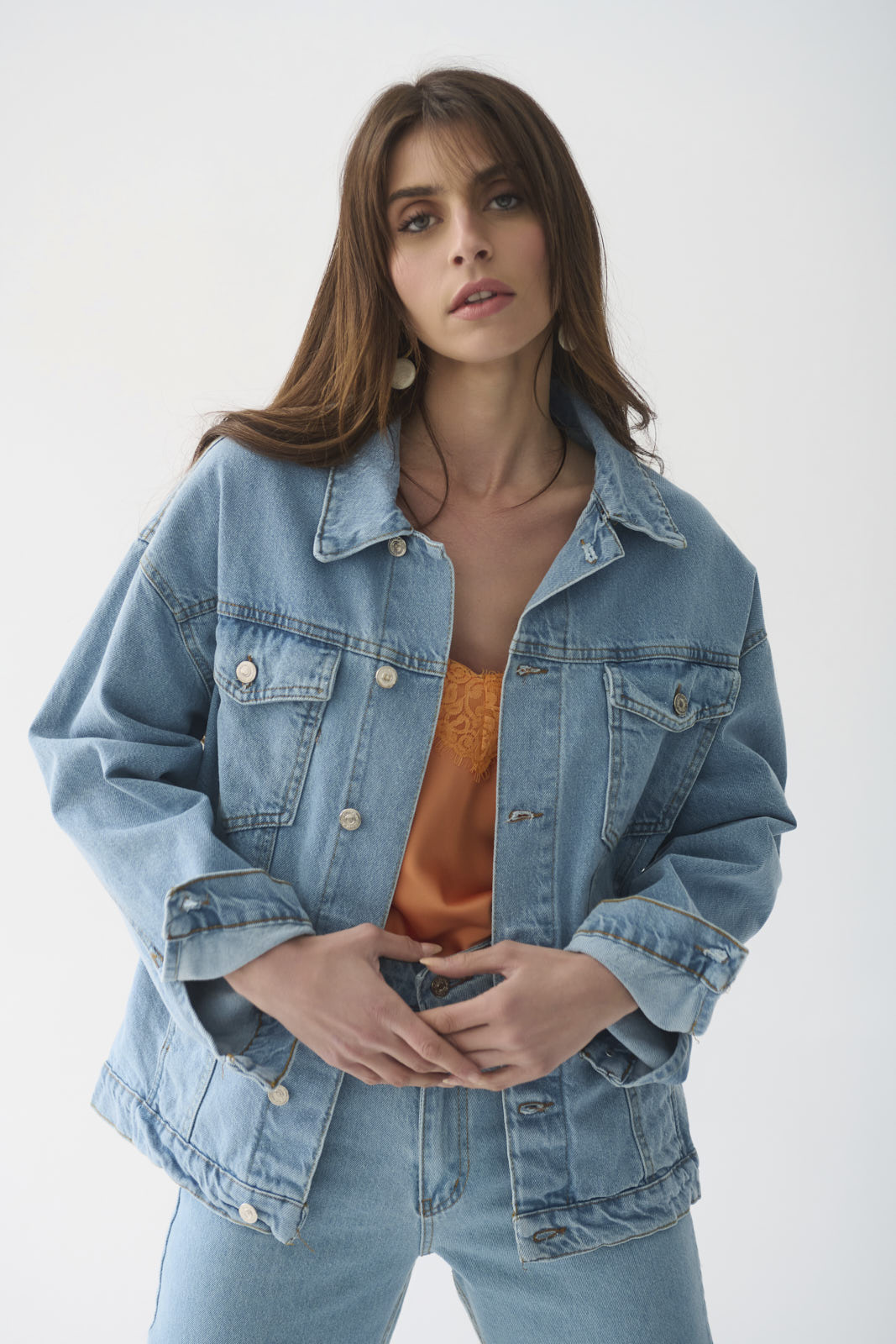 NZ7_6515 ΤΖΙΝ JACKET ΜΕ ΣΤΑΜΠΑ